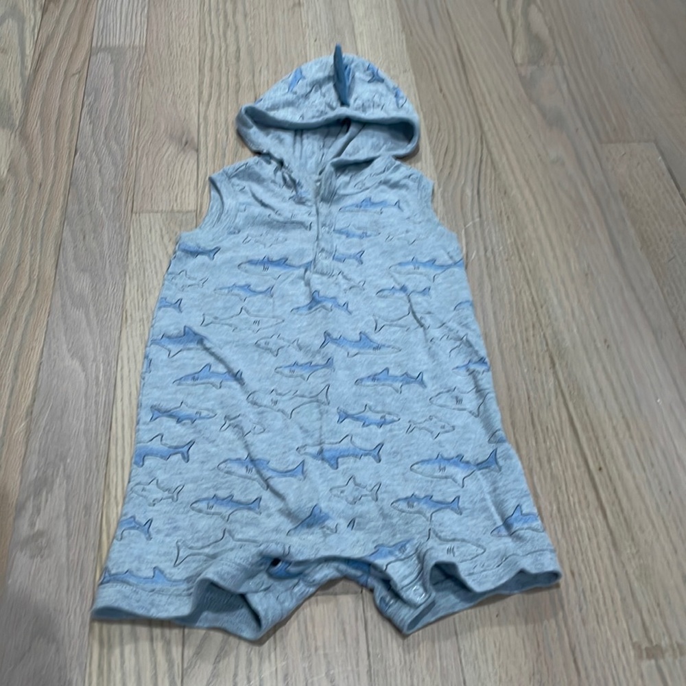 Just one you (made by carters) shark romper!